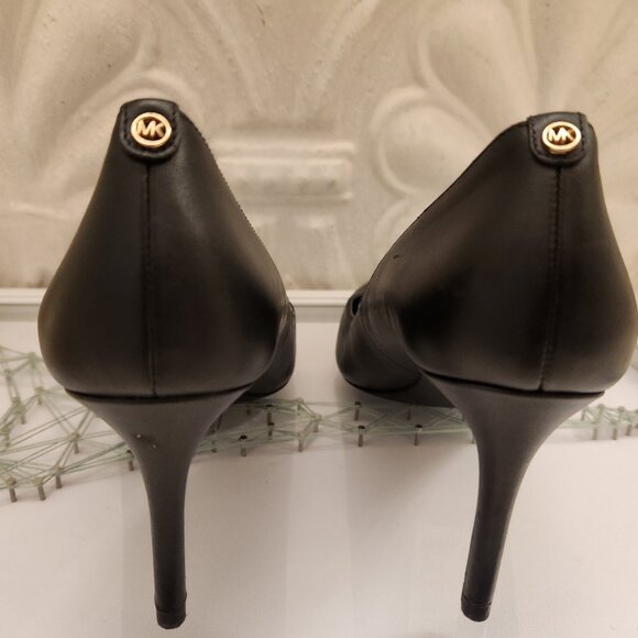 Michael Kors Black Leather " Alina Flex Pumps". NWT. Size 10 - Picture 6 of 9